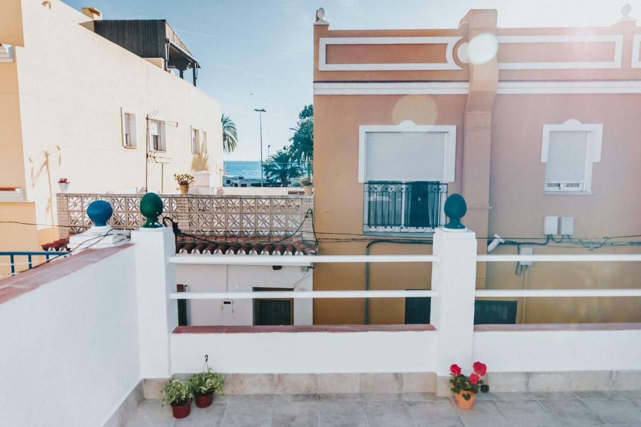 Malaga Beach House, 2 City Bikes, 2 Children'S Bikes, Wifi, Big Terrace, Bbq, Family, Childfriendly Extérieur photo